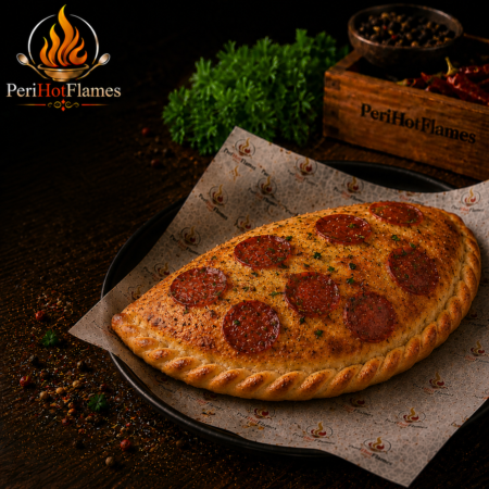 Cheesy Pepperoni Calzone