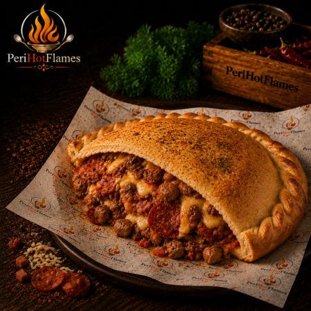 Loaded Meat Feast Calzone