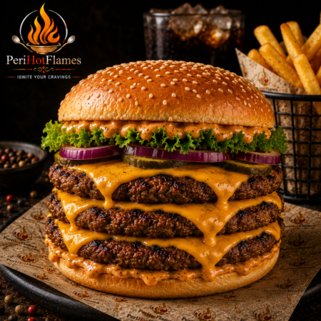 Triple Cheese Burger