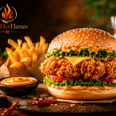 Zinger burger