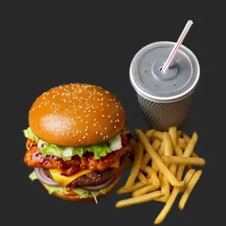 Peri Grilled Mega Burger Deal